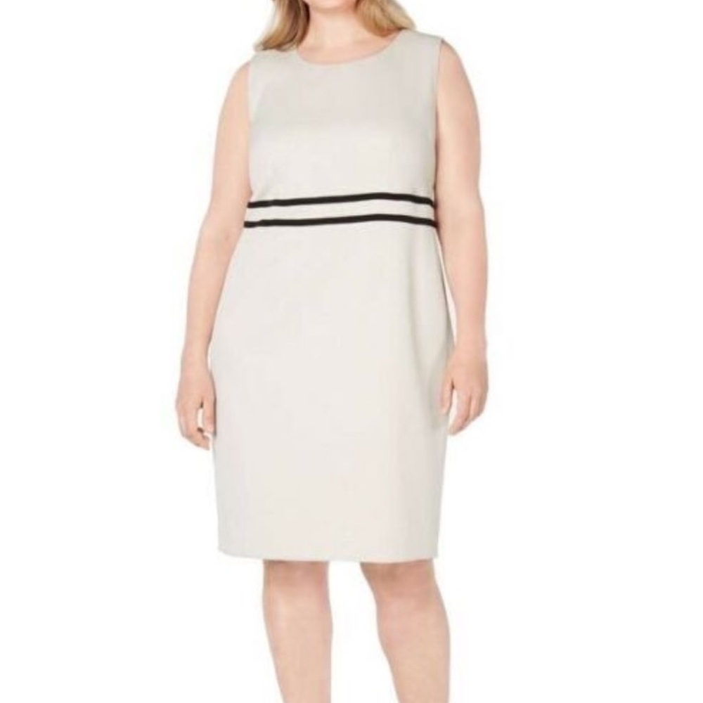 Cream Kasper Dress